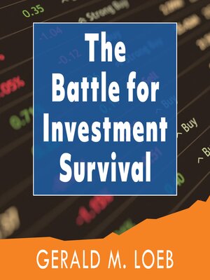 cover image of The Battle for Investment Survival